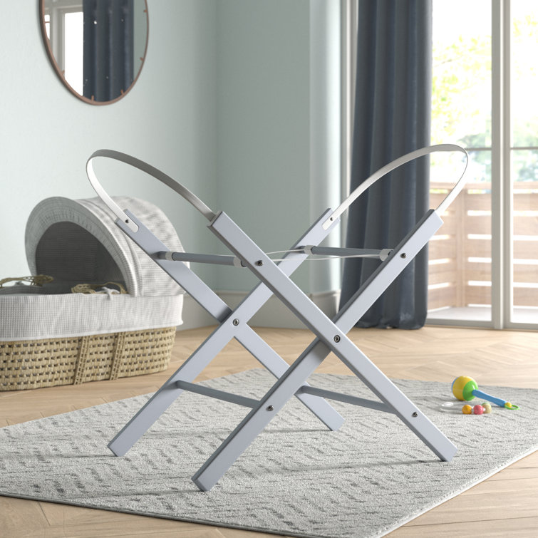 Hashtag Home Cristiano Folding Moses Basket Stand & Reviews Wayfair.co.uk